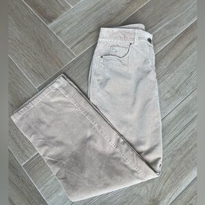 Sigred Olsen Soft Velvet Neutral Tan Pants